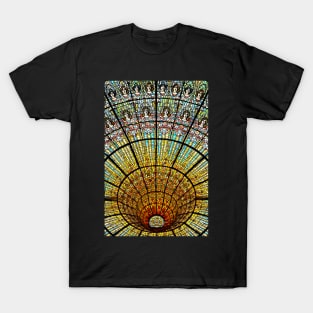 Skylight in the Palau de la Musica Catalana T-Shirt